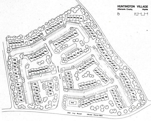 Huntington Village Layout Map